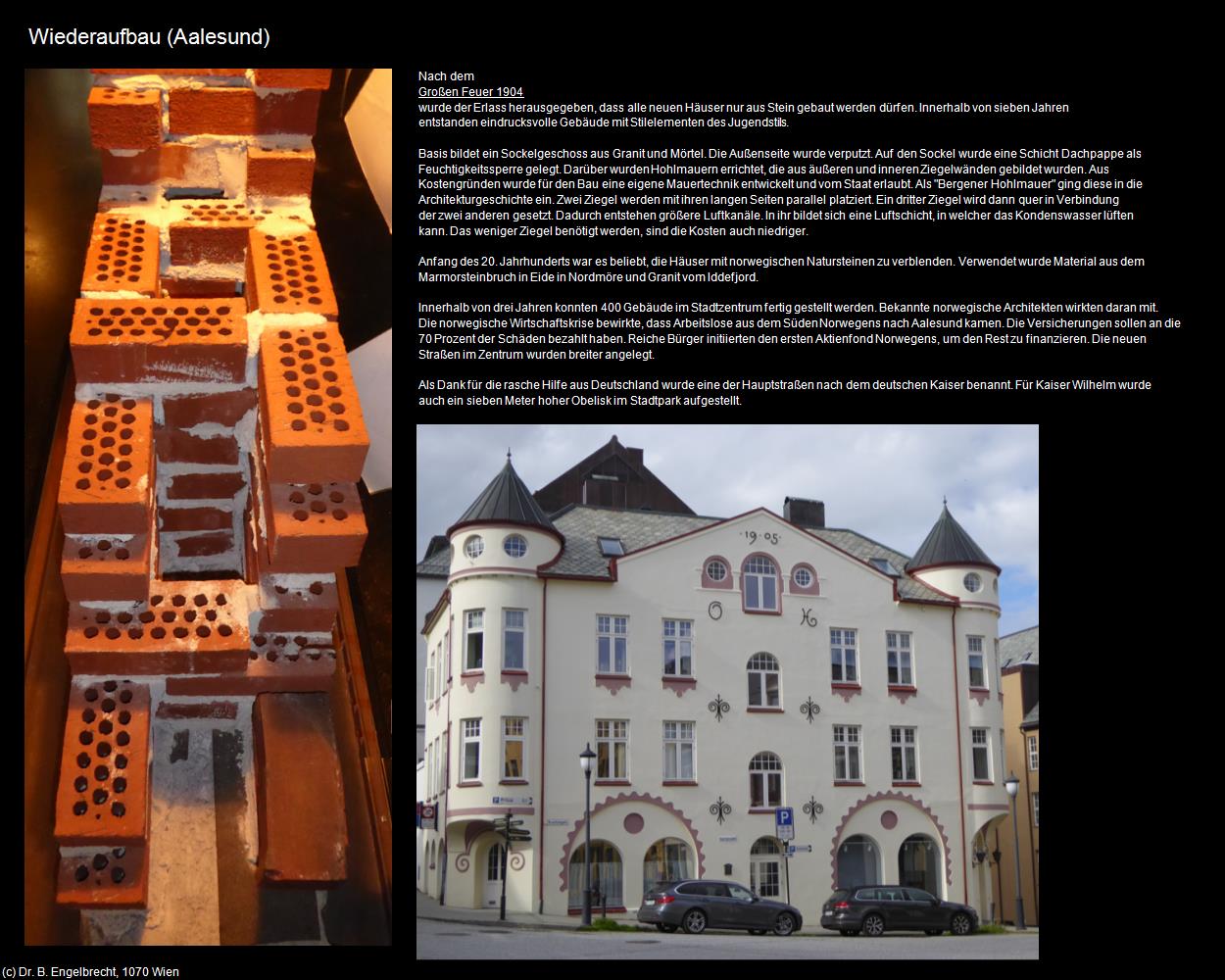 Wiederaufbau (Aalesund) in Kulturatlas-NORWEGEN(c)B.Engelbrecht