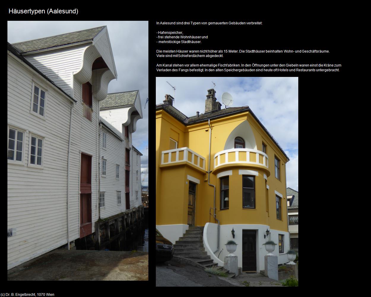 Häusertypen (Aalesund) in Kulturatlas-REISE nach NORWEGEN