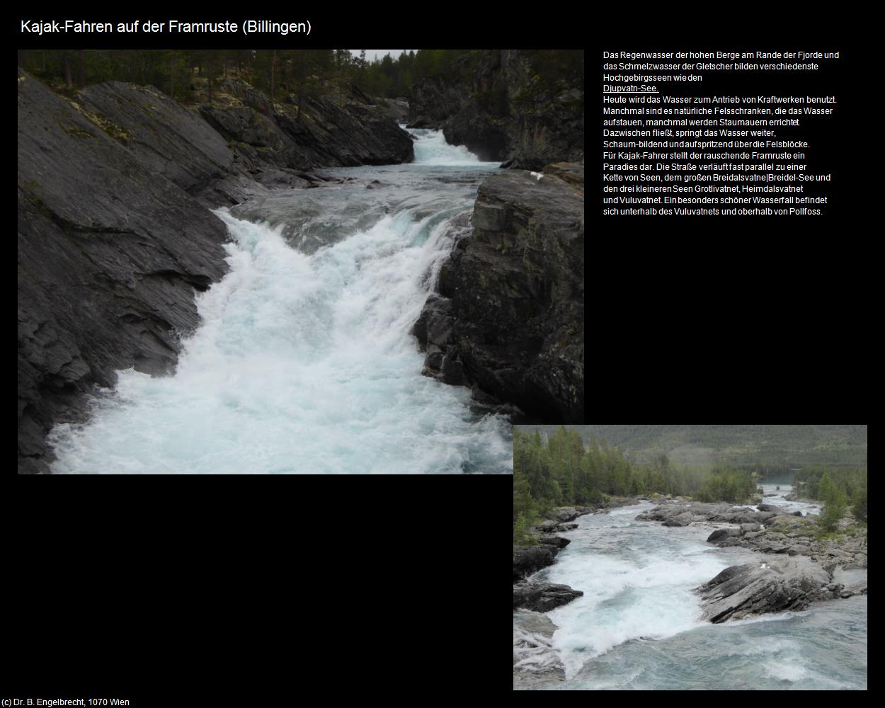 Kajak-Fahren auf der Framruste (Billingen) in Kulturatlas-NORWEGEN(c)B.Engelbrecht