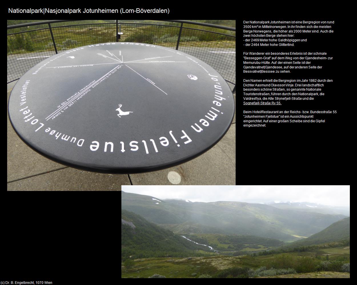 Nationalpark Jotunheimen (Böverdalen) (Lom) in Kulturatlas-NORWEGEN(c)B.Engelbrecht