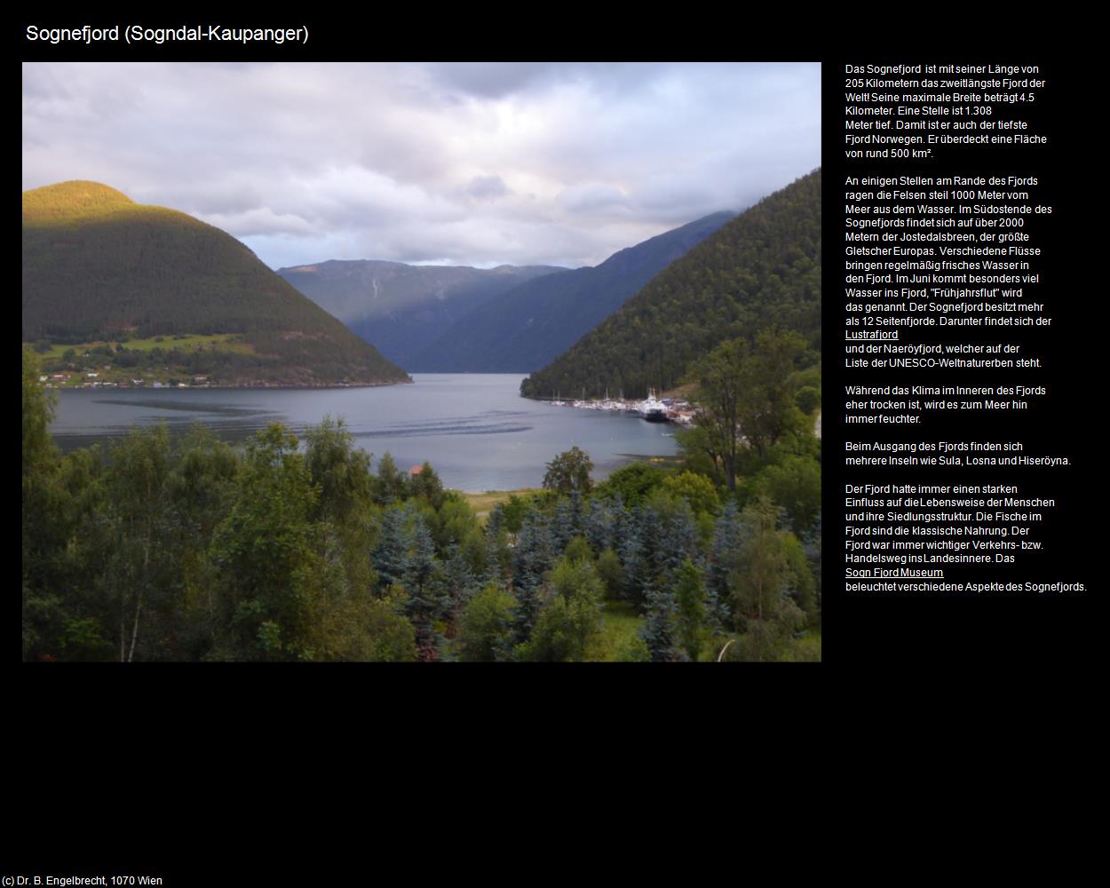 Sognefjord (Kaupanger) (Sogndal) in Kulturatlas-NORWEGEN(c)B.Engelbrecht