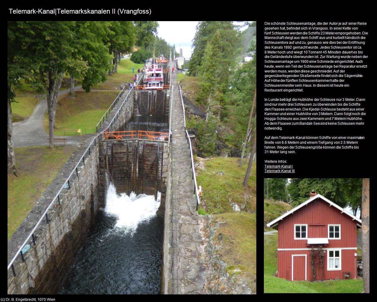 Telemark-Kanal|Telemarkskanalen II (Vrangfoss) in Kulturatlas-NORWEGEN(c)B.Engelbrecht