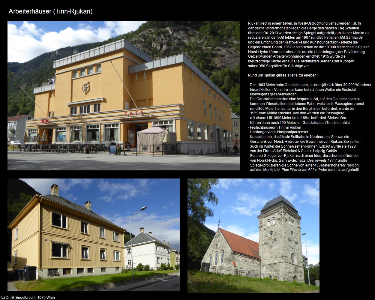 Arbeiterhäuser (Rjukan) (Tinn) in Kulturatlas-NORWEGEN