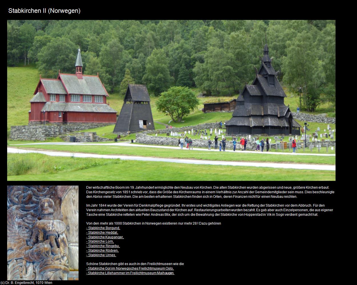 Stabkirchen II (Norwegen-Allgemein) in Kulturatlas-NORWEGEN(c)B.Engelbrecht