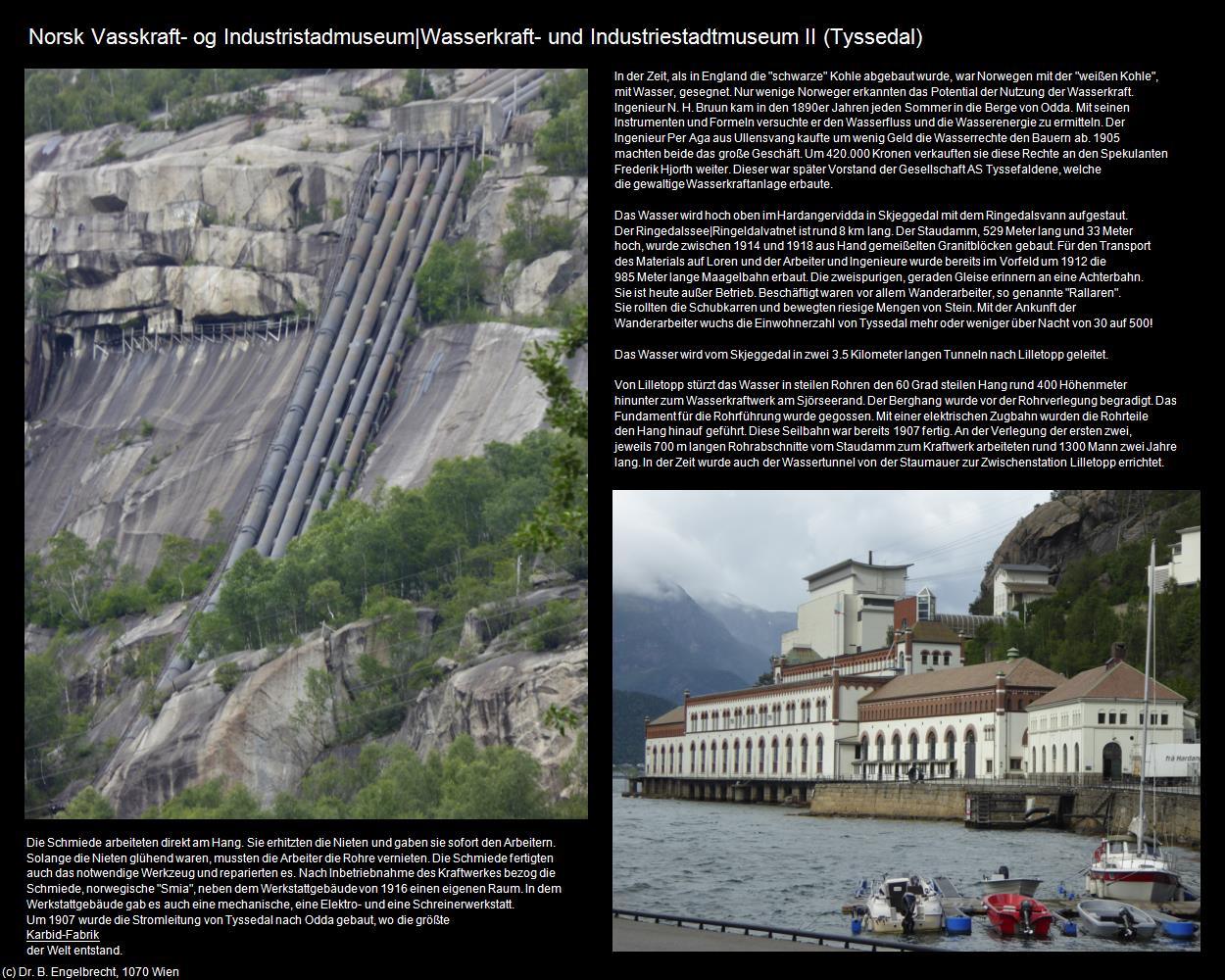 Wasserkraft- und Industriestadtmuseum II (Tyssedal) in Kulturatlas-NORWEGEN(c)B.Engelbrecht