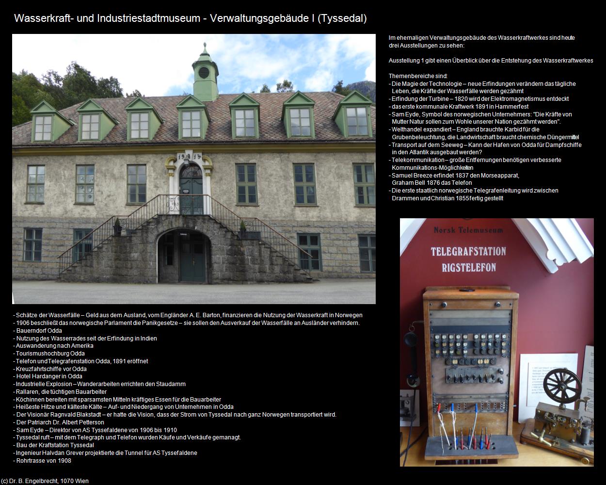 Verwaltungsgebäude I (Tyssedal) in Kulturatlas-NORWEGEN