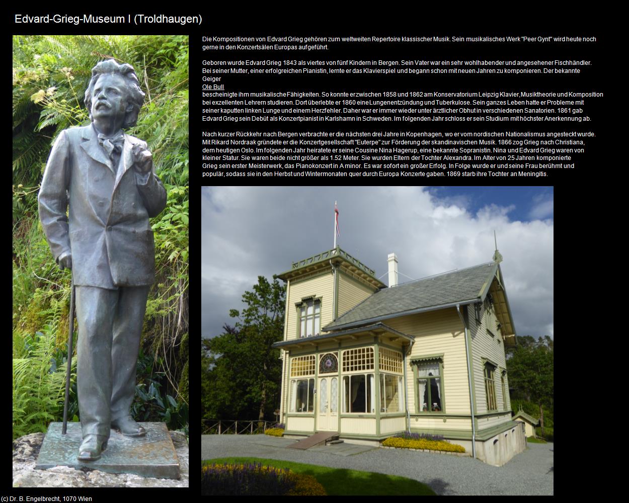 Edvard-Grieg-Museum I  (Troldhaugen) in Kulturatlas-NORWEGEN(c)B.Engelbrecht