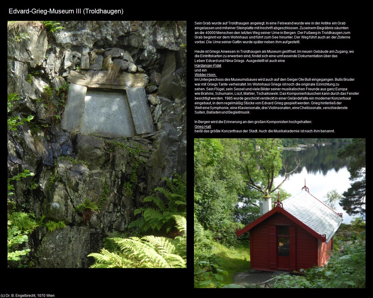 Edvard-Grieg-Museum III  (Troldhaugen) in Kulturatlas-NORWEGEN(c)B.Engelbrecht