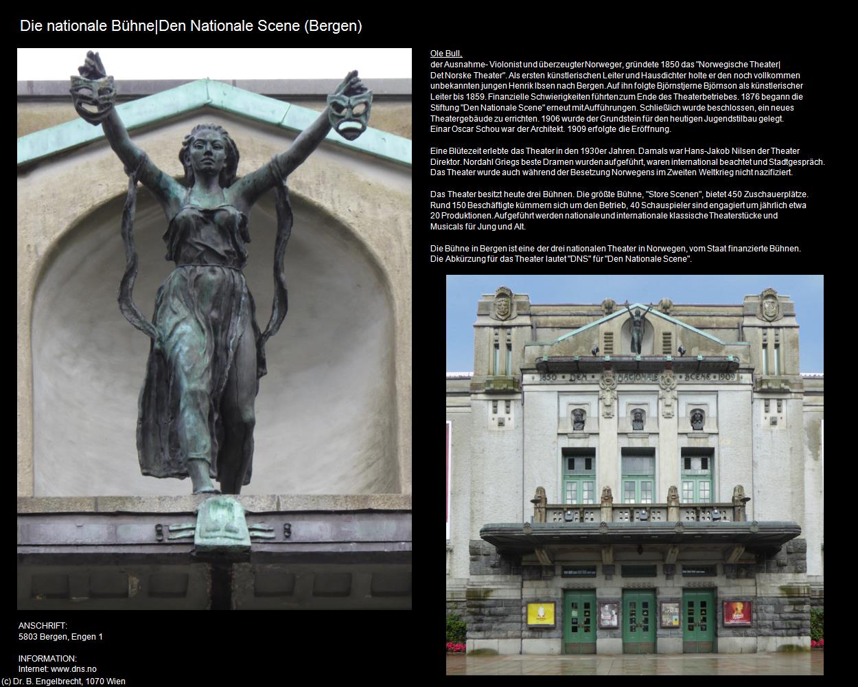 Die nationale Bühne (Bergen) in Kulturatlas-NORWEGEN(c)B.Engelbrecht