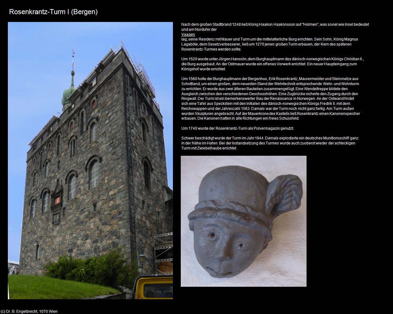 Rosenkrantz-Turm I (Bergen) in Kulturatlas-NORWEGEN(c)B.Engelbrecht
