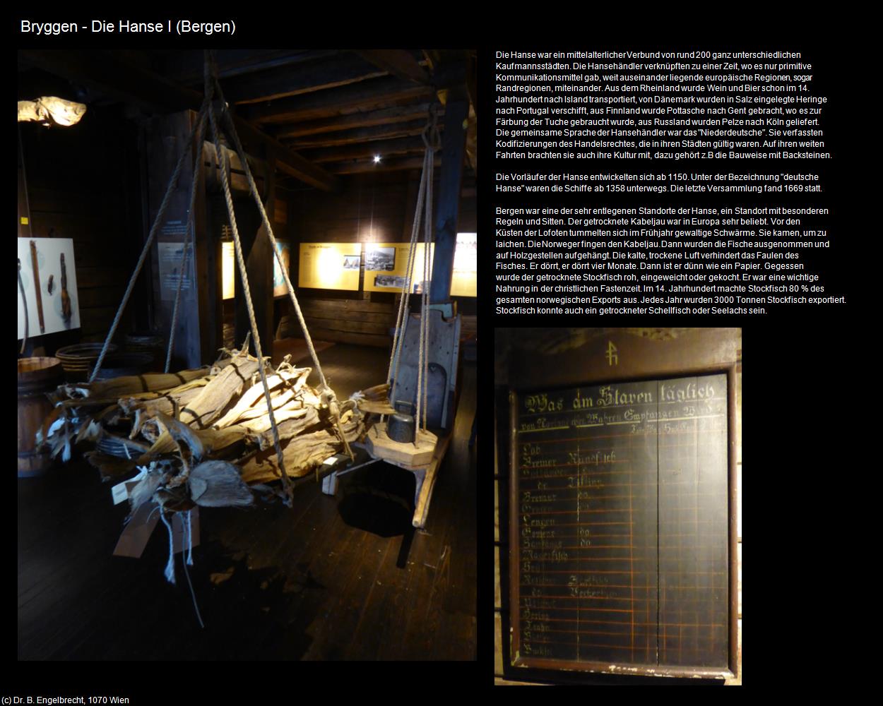 Bryggen - Die Hanse I (Bergen) in Kulturatlas-NORWEGEN