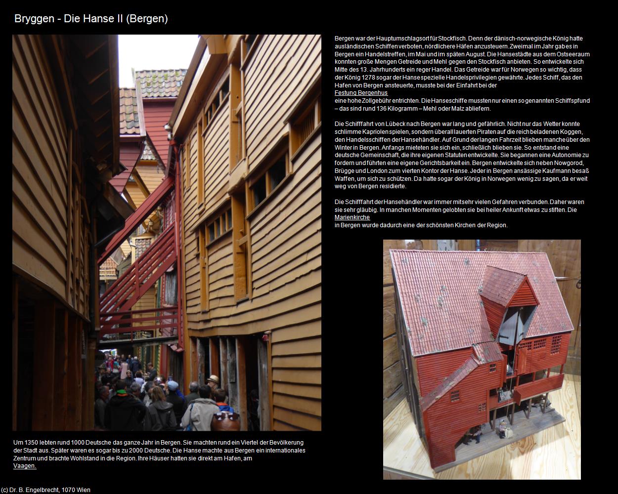 Bryggen - Die Hanse II (Bergen) in Kulturatlas-NORWEGEN(c)B.Engelbrecht