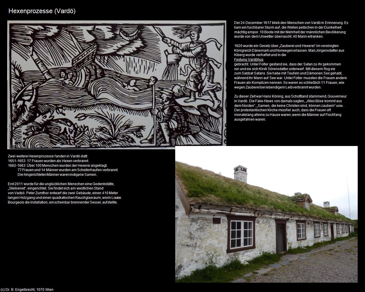 Hexenprozesse (Vardö) in Kulturatlas-NORWEGEN(c)B.Engelbrecht