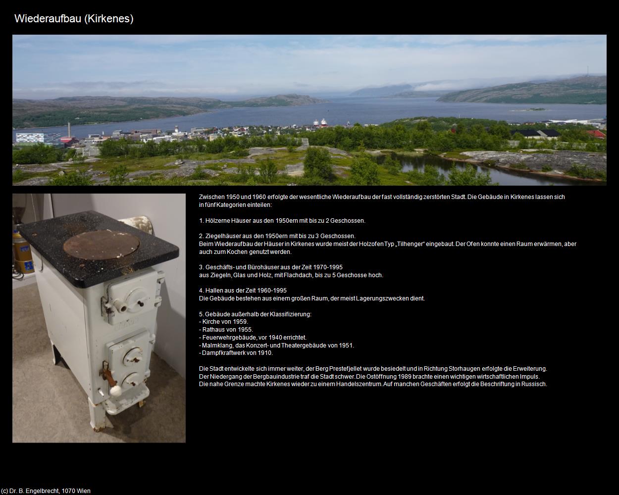 Wiederaufbau (Kirkenes) in Kulturatlas-NORWEGEN