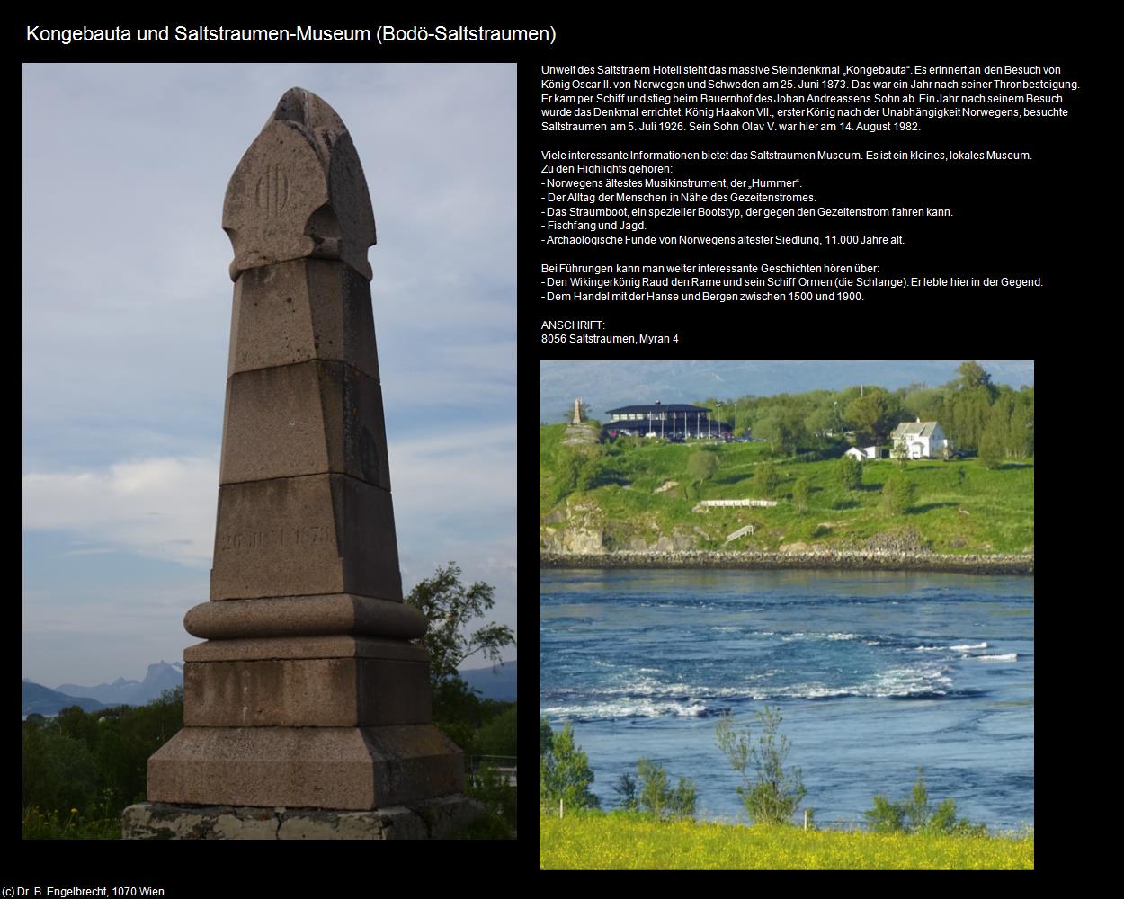 Kongebauta und Saltstraumen-Museum (Bodö) in Kulturatlas-NORWEGEN