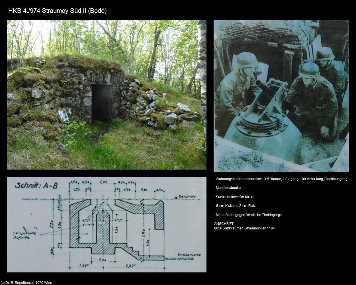 HKB 4./974 Straumöy Süd II (Bodö) in Kulturatlas-NORWEGEN