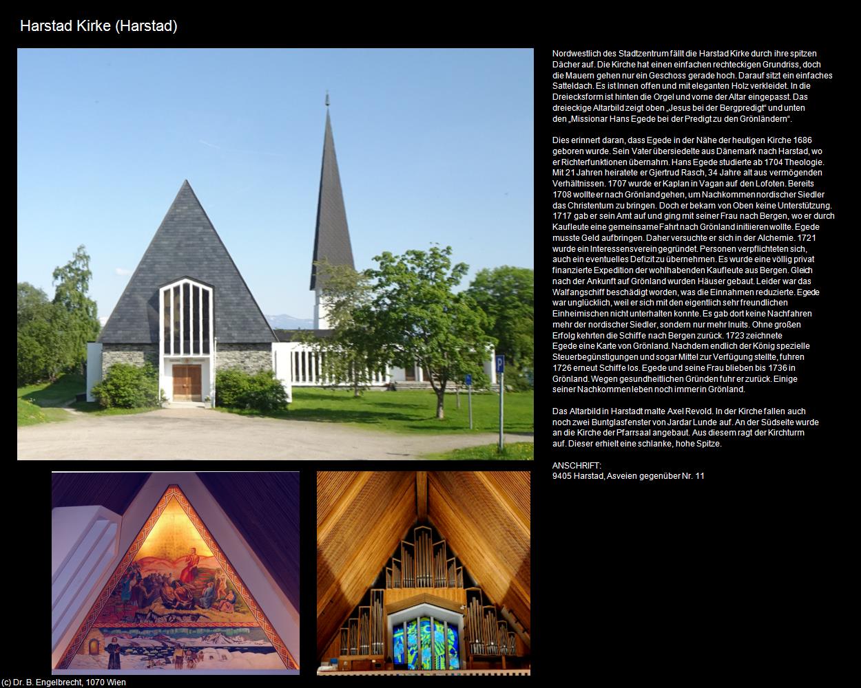 Harstad Kirke (Harstad) in Kulturatlas-NORWEGEN