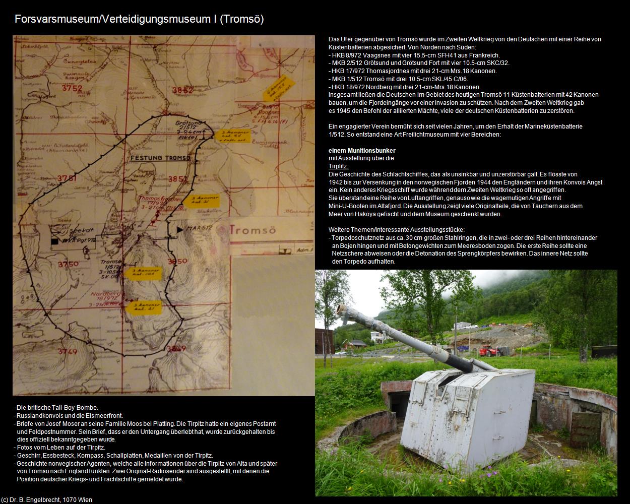 Verteidigungsmuseum I (Tromsö) in Kulturatlas-NORWEGEN(c)B.Engelbrecht