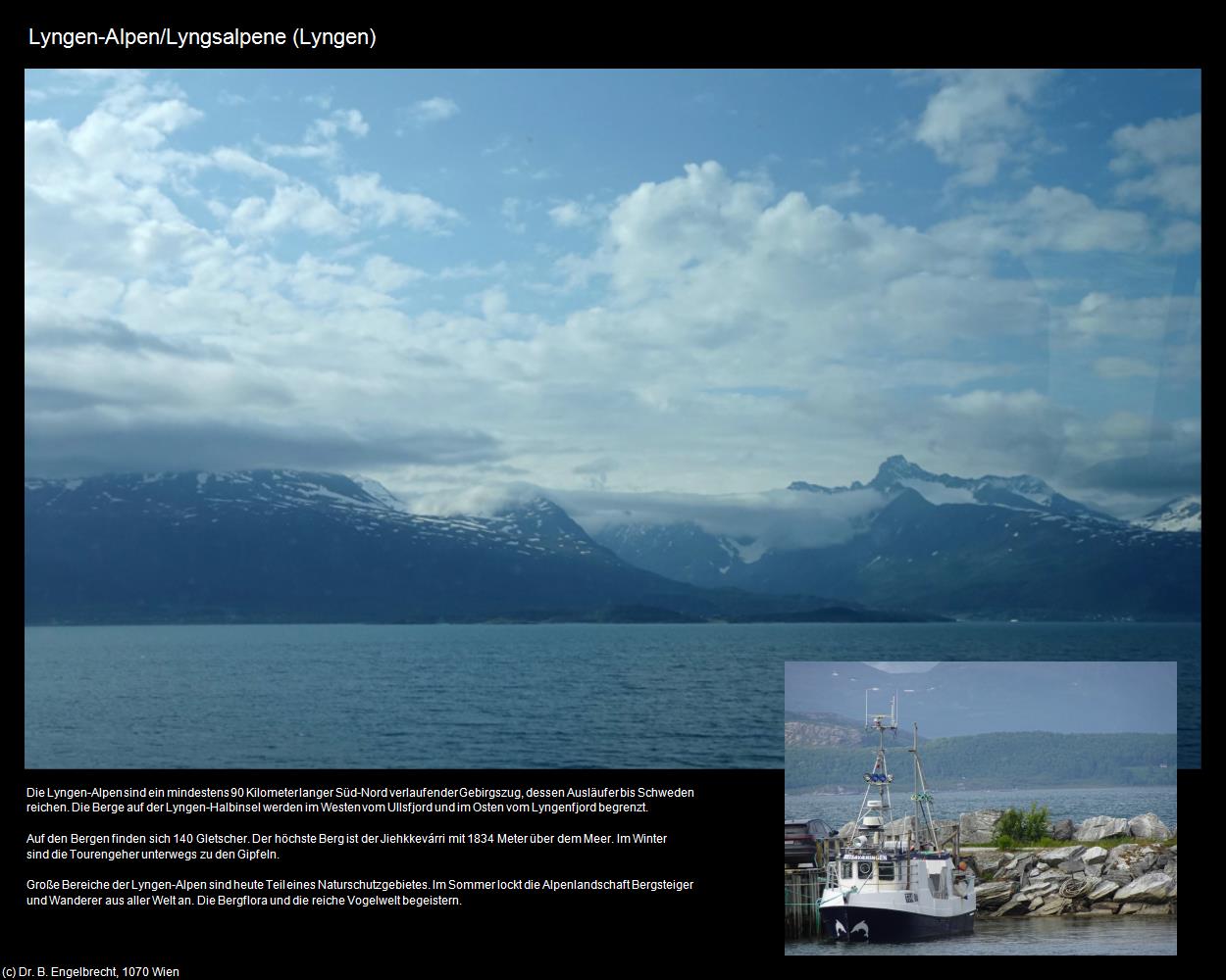 Lyngen-Alpen (Lyngen) in Kulturatlas-NORWEGEN