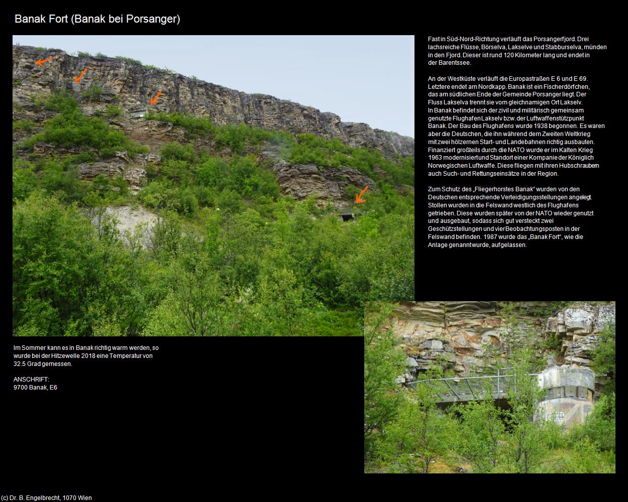 Banak Fort (Banak bei Porsanger) in Kulturatlas-NORWEGEN