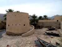 Festung Khasab I (Khasab im Oman)