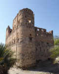 Ruinenstadt Al-Minzafah II (Ibra im Oman)