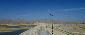 Wadi-Al-Fulaij-Staudamm (Sur im Oman)