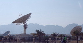 Amerat Satellite Station (Al-Amarat im Oman)