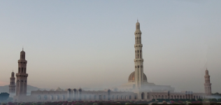 Große Sultan Qabus Moschee IV (Maskat im Oman)