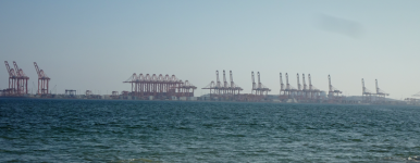 Port Salalah/Hafen Salalah (Salalah im Oman)