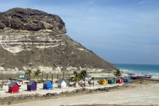 Al-Mughsail-Bucht (Al-Mughsail im Oman)