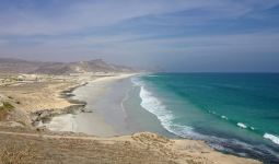 Al-Mughsail-Bucht (Al-Mughsail im Oman)