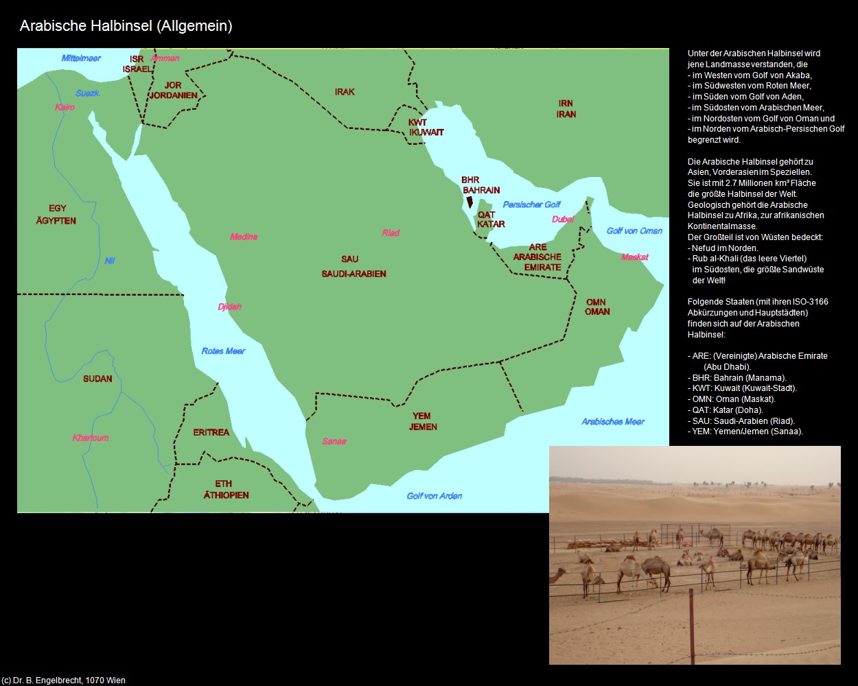 Arabische Halbinsel (Allgemein) (+Allgemeines) in Kulturatlas-Arab.Emirate+Oman