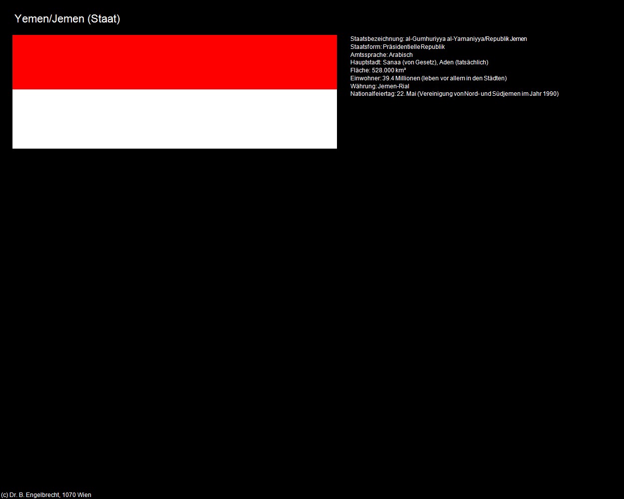 Yemen/Jemen (Staat) (+Allgemeines) in Kulturatlas-Arab.Emirate+Oman