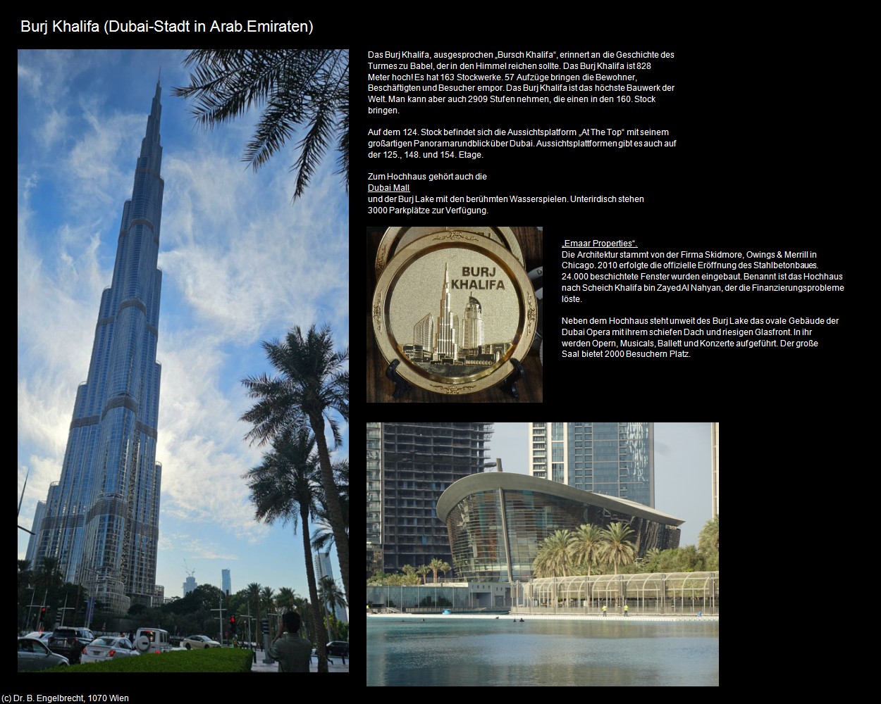 Burj Khalifa (Dubai-Stadt in Arab.Emirate) in Kulturatlas-Arab.Emirate+Oman(c)B.Engelbrecht