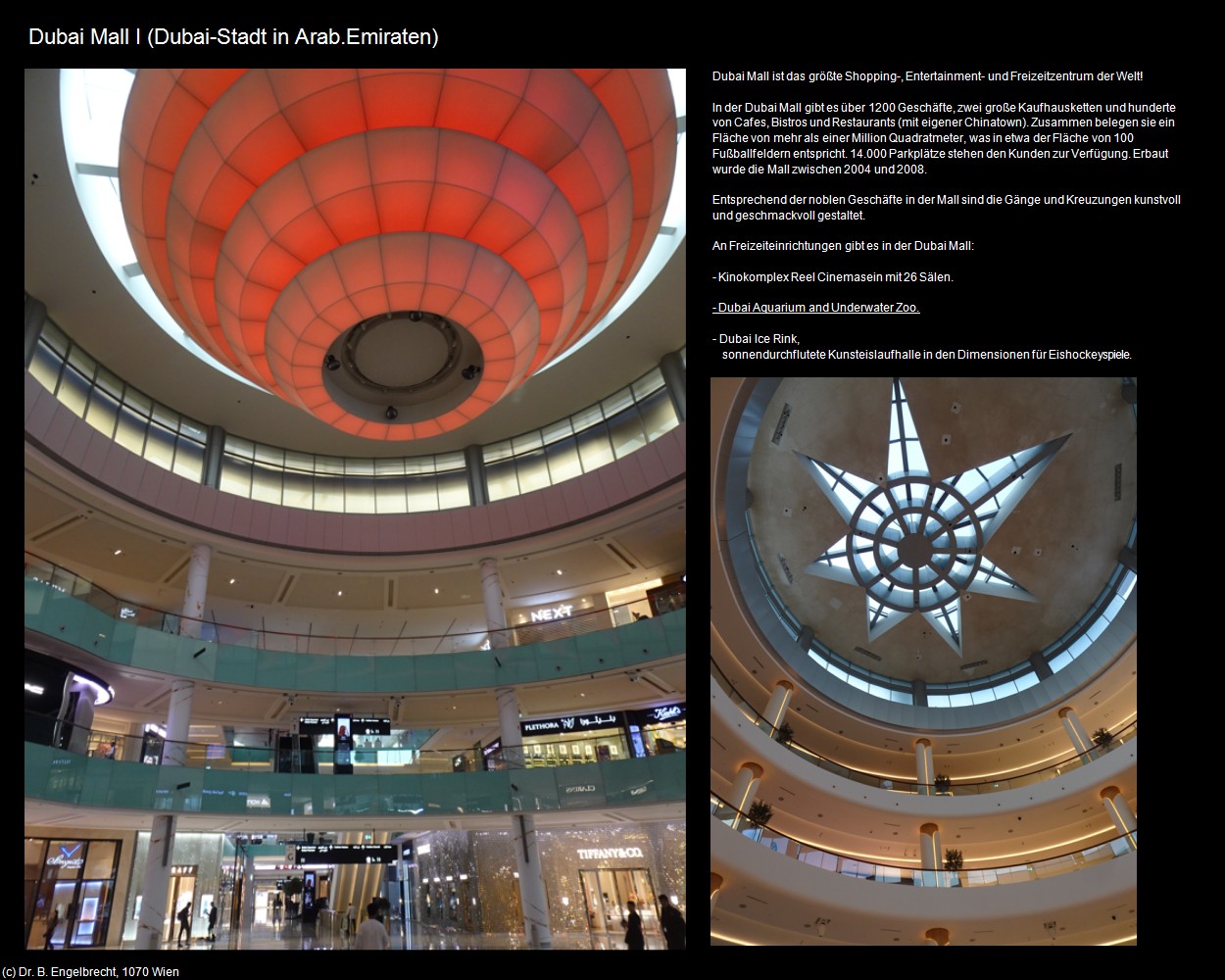 Dubai Mall I (Dubai-Stadt in Arab.Emirate) in Kulturatlas-Arab.Emirate+Oman(c)B.Engelbrecht