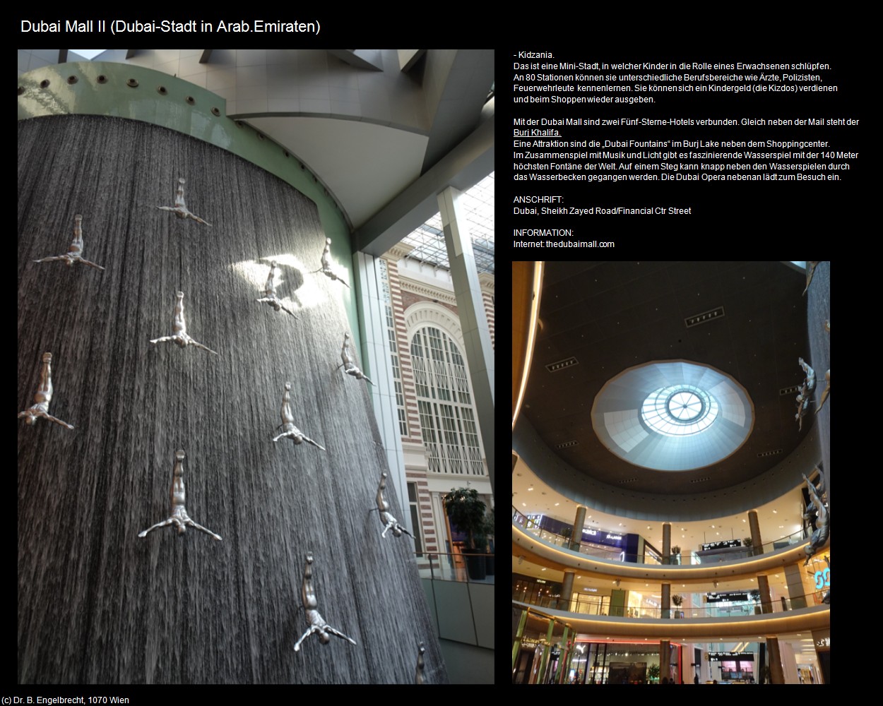 Dubai Mall II (Dubai-Stadt in Arab.Emirate) in Kulturatlas-Arab.Emirate+Oman(c)B.Engelbrecht