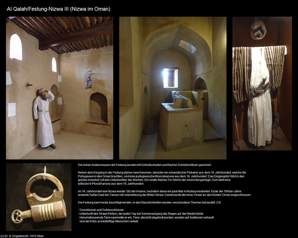Al Qalah/Festung-Nizwa III (Nizwa im Oman) in Kulturatlas-Arab.Emirate+Oman
