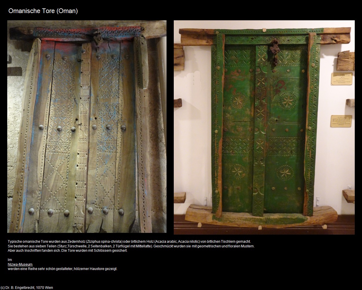 Omanische Tore (+Oman) in Kulturatlas-Arab.Emirate+Oman(c)B.Engelbrecht
