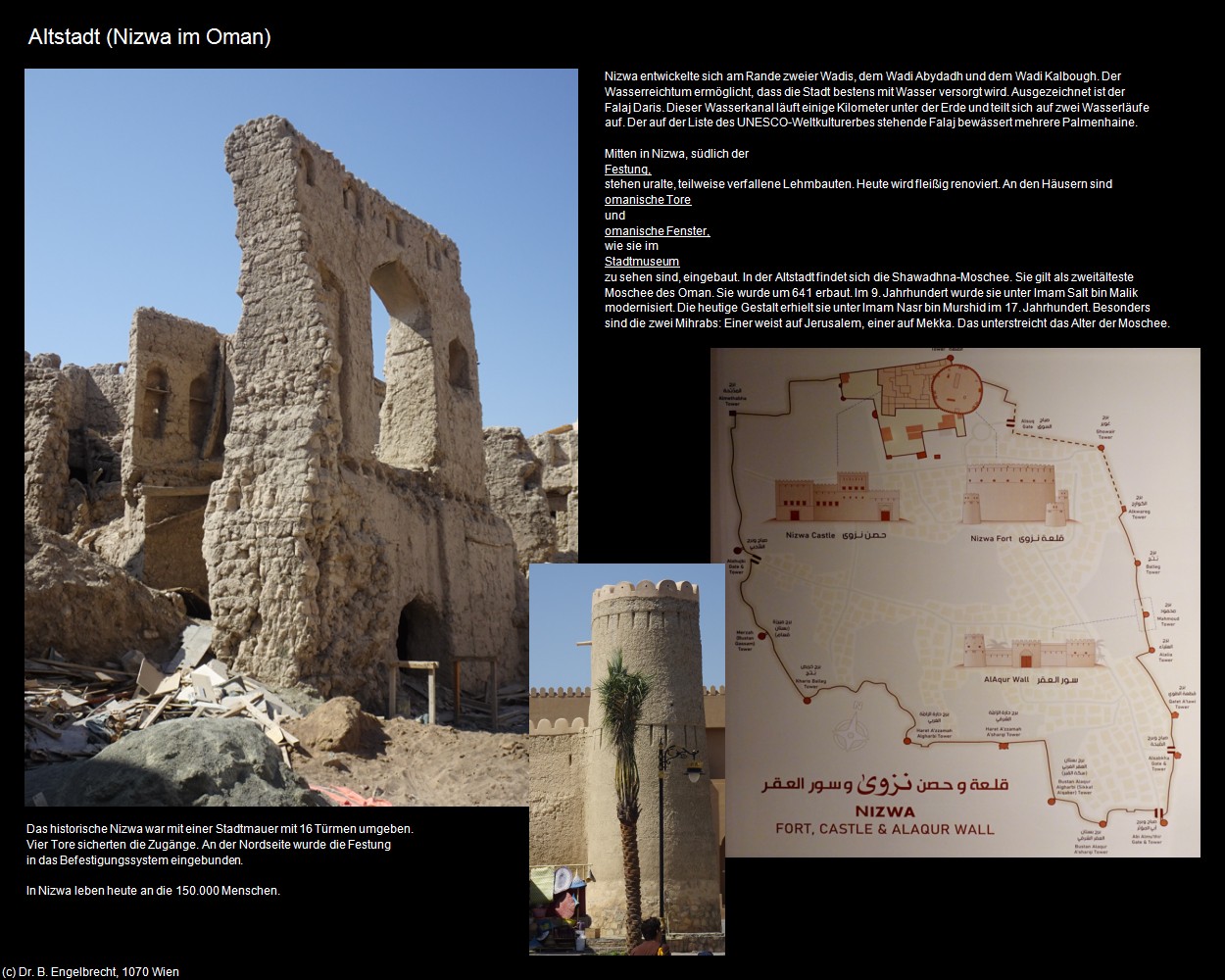 Altstadt (Nizwa im Oman) in Kulturatlas-Arab.Emirate+Oman(c)B.Engelbrecht