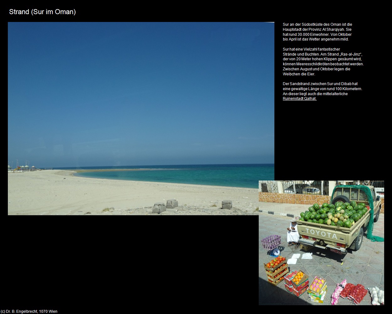 Strand (Sur im Oman) in Kulturatlas-Arab.Emirate+Oman(c)B.Engelbrecht