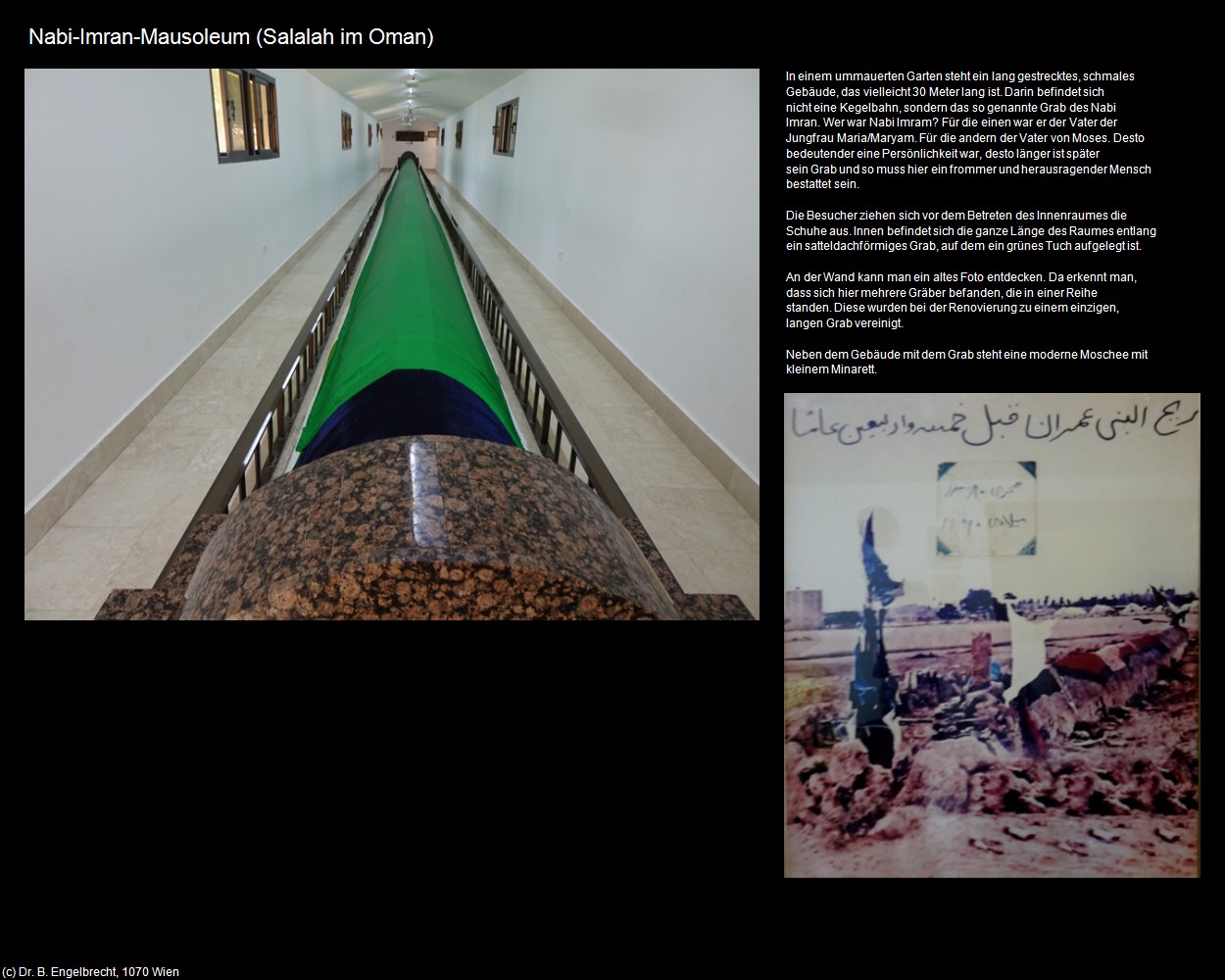 Nabi-Imran-Mausoleum (Salalah im Oman) in Kulturatlas-Arab.Emirate+Oman