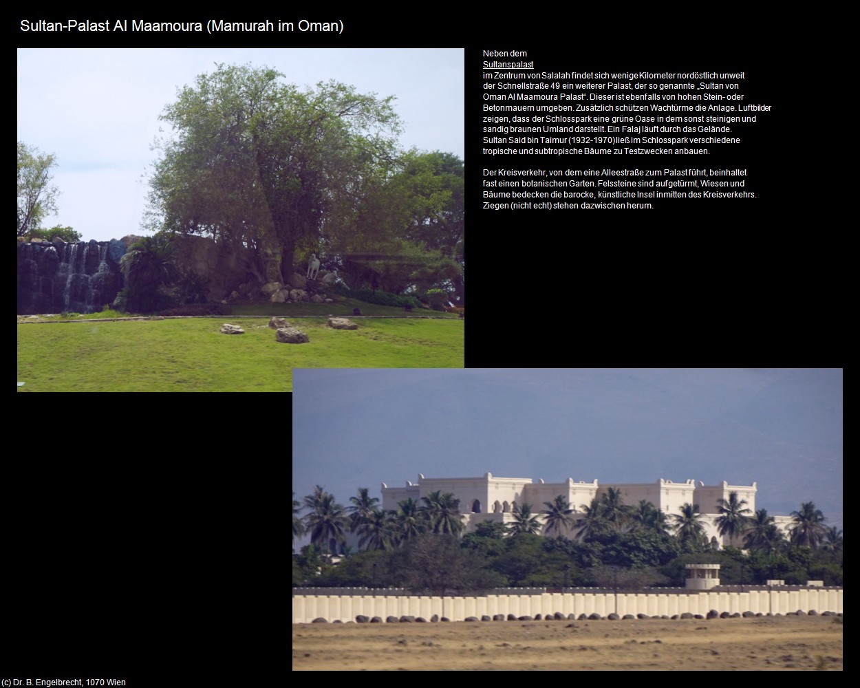 Sultan-Palast Al Maamoura (Mamurah im Oman) in Kulturatlas-Arab.Emirate+Oman(c)B.Engelbrecht