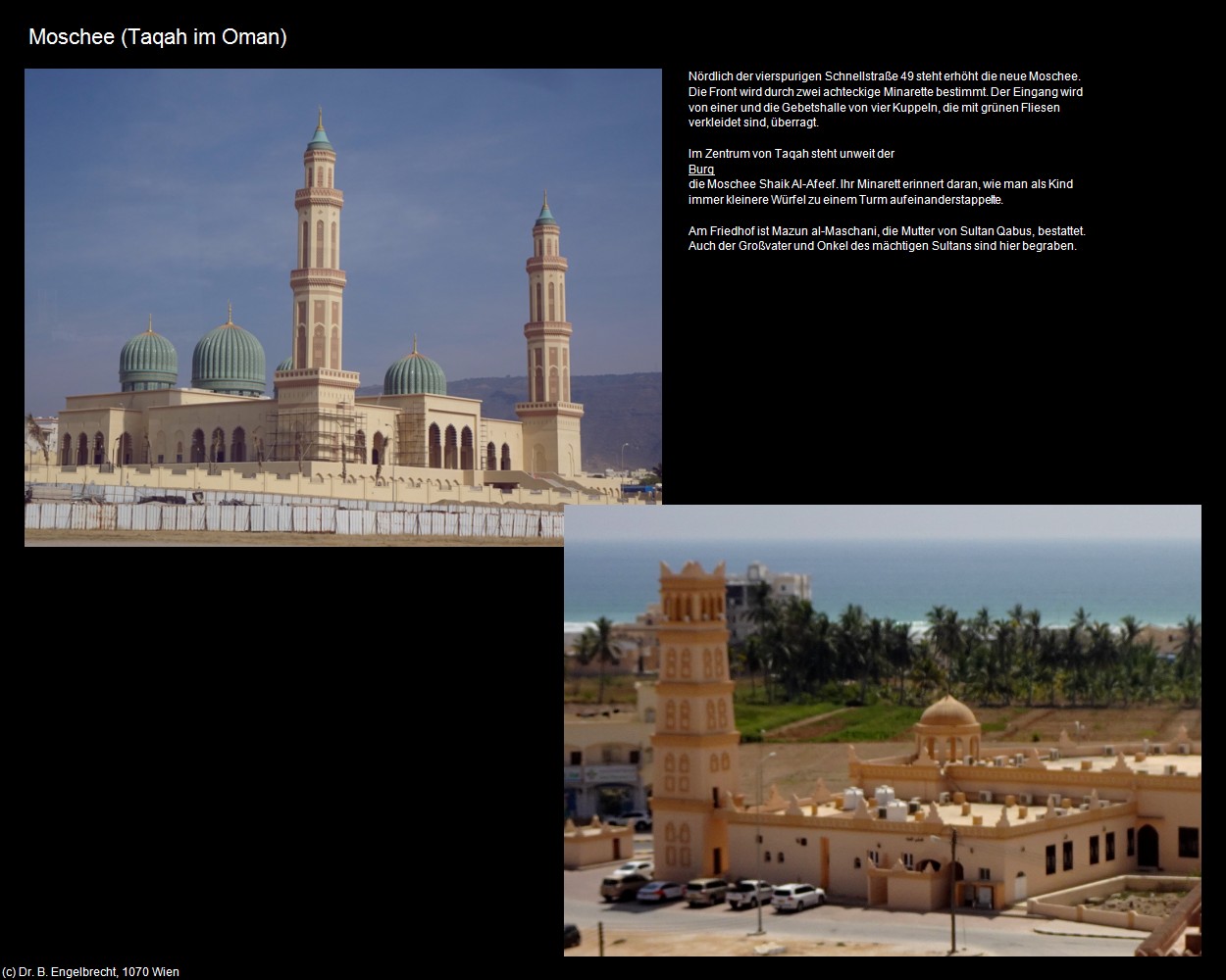 Moschee (Taqah im Oman) in Kulturatlas-Arab.Emirate+Oman(c)B.Engelbrecht