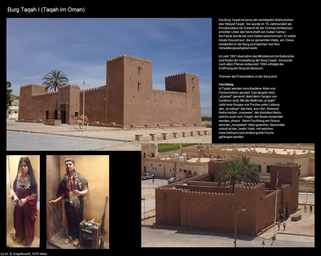 Burg Taqah I (Taqah im Oman) in Kulturatlas-Arab.Emirate+Oman