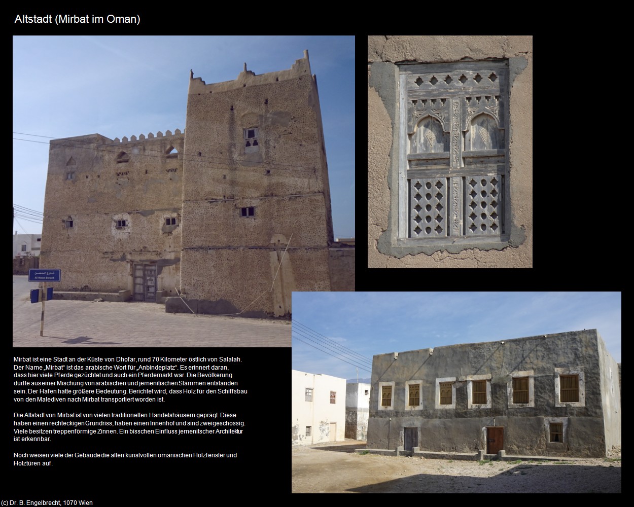 Altstadt (Mirbat im Oman) in Kulturatlas-Arab.Emirate+Oman