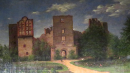 Ruine der erzbischöfliche Burg (Drzewicy)