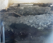 Fundament der Kirche hl. Nikolaus (Wislica)