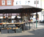 Neuer Platz/Plac Nowy mit Okraglak (Kazimierz) (Krakau/Krakow)