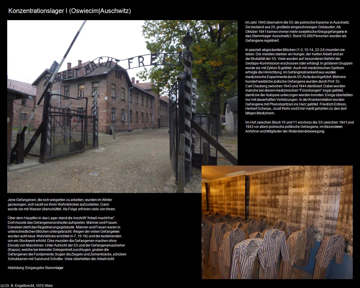 Konzentrationslager I (Oswiecim|Auschwitz) in POLEN-Galizien